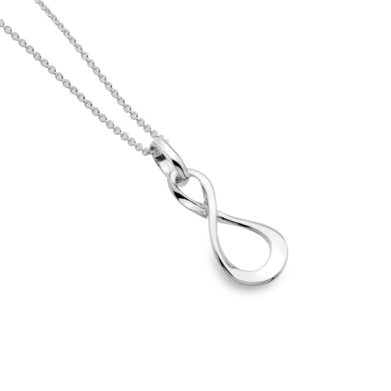 Sterling Silver Fig 8 Simple Pendant
