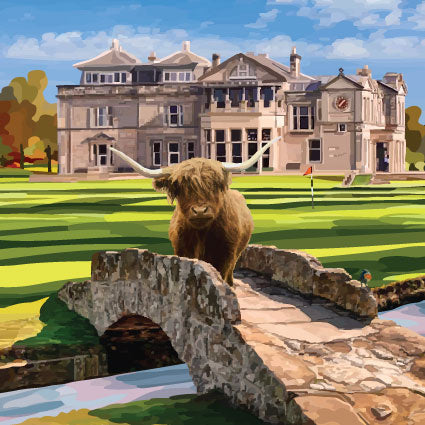 St. Andrews Greeting Card (Blank)