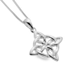 Sterling Silver Celtic Loop Knot Pendant