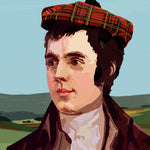 Robert Burns Greeting Card (Blank)