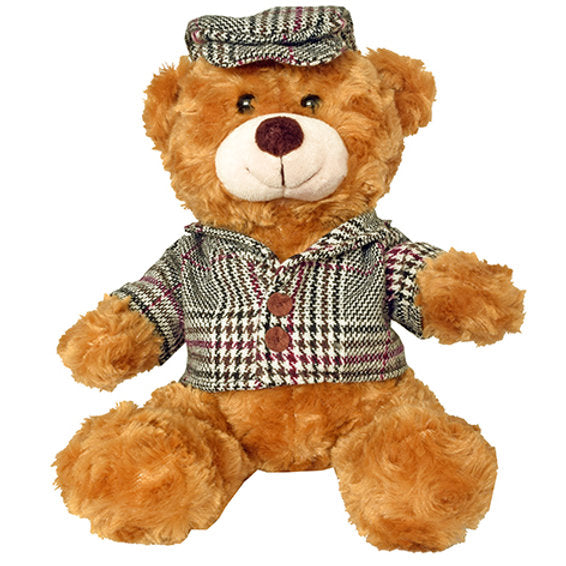 Teddy with Tweed Cap and Jacket