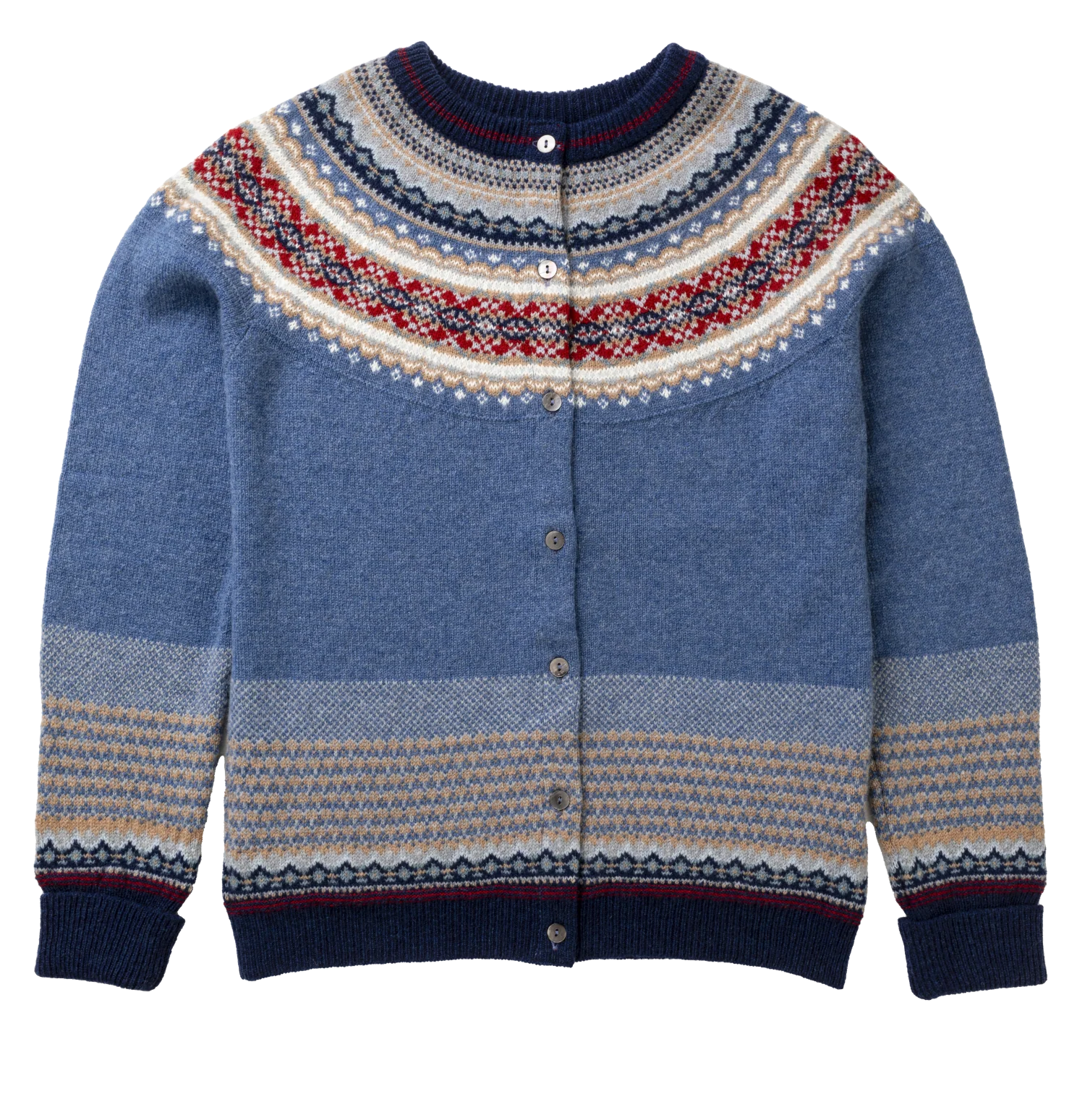 Eribe Alpine Cardigan Blue Morning