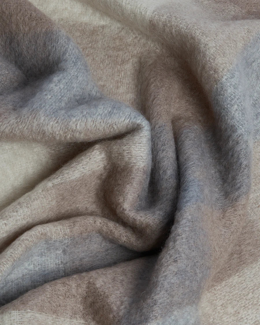 Barna Woods Mohair Throw