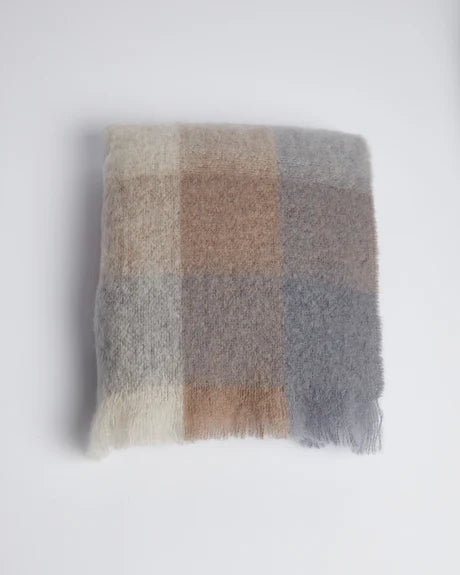 Barna Woods Mohair Throw