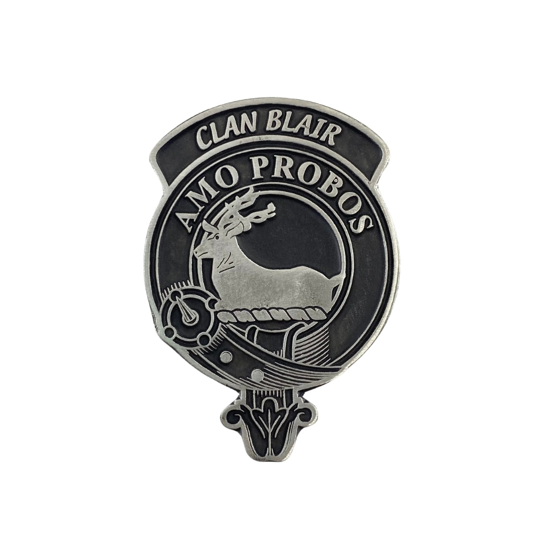 Blair Clan Crested Rocks Glass