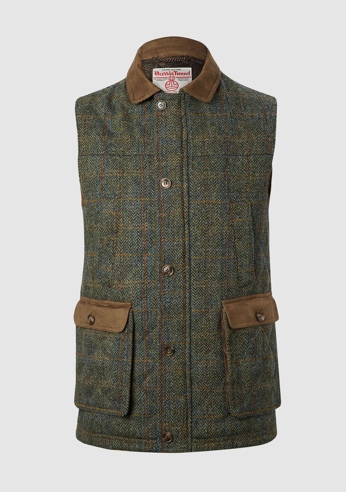 Harris Tweed chuck Country Gilet Vest