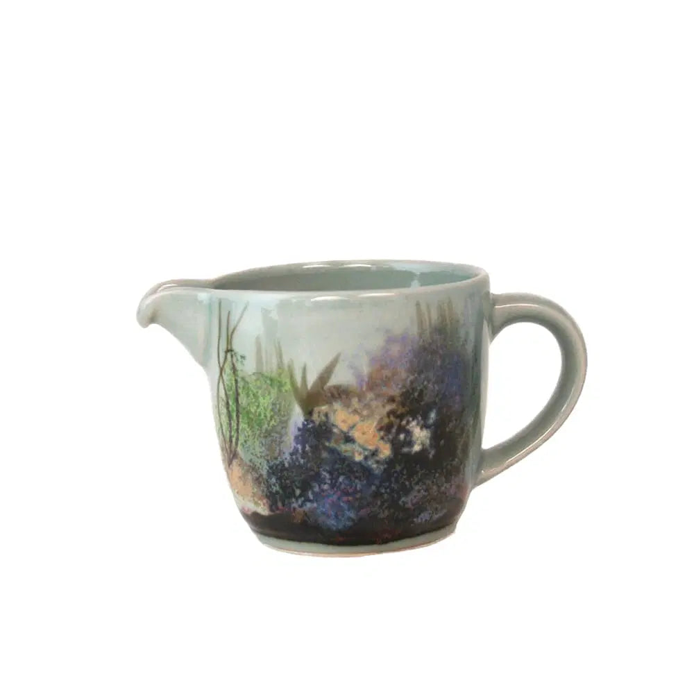 Highland Stoneware Cream Jug Rock Pool Celadon