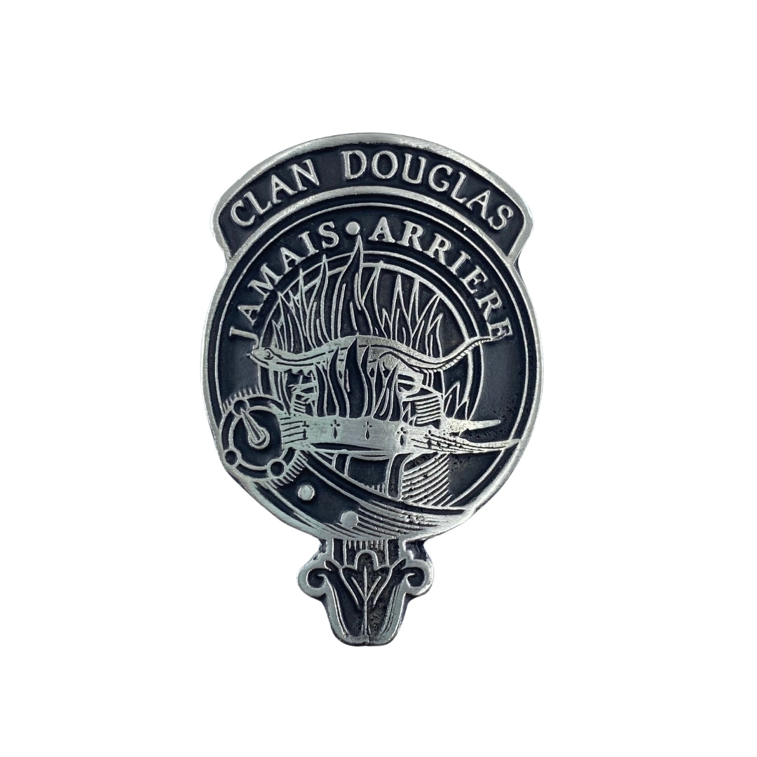 Douglas Clan Crested Key Ring