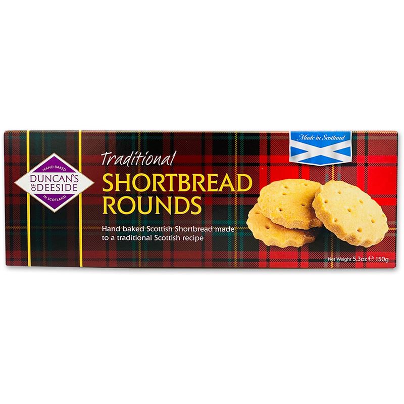 Duncan's Traditional Shortbread Rounds 150g