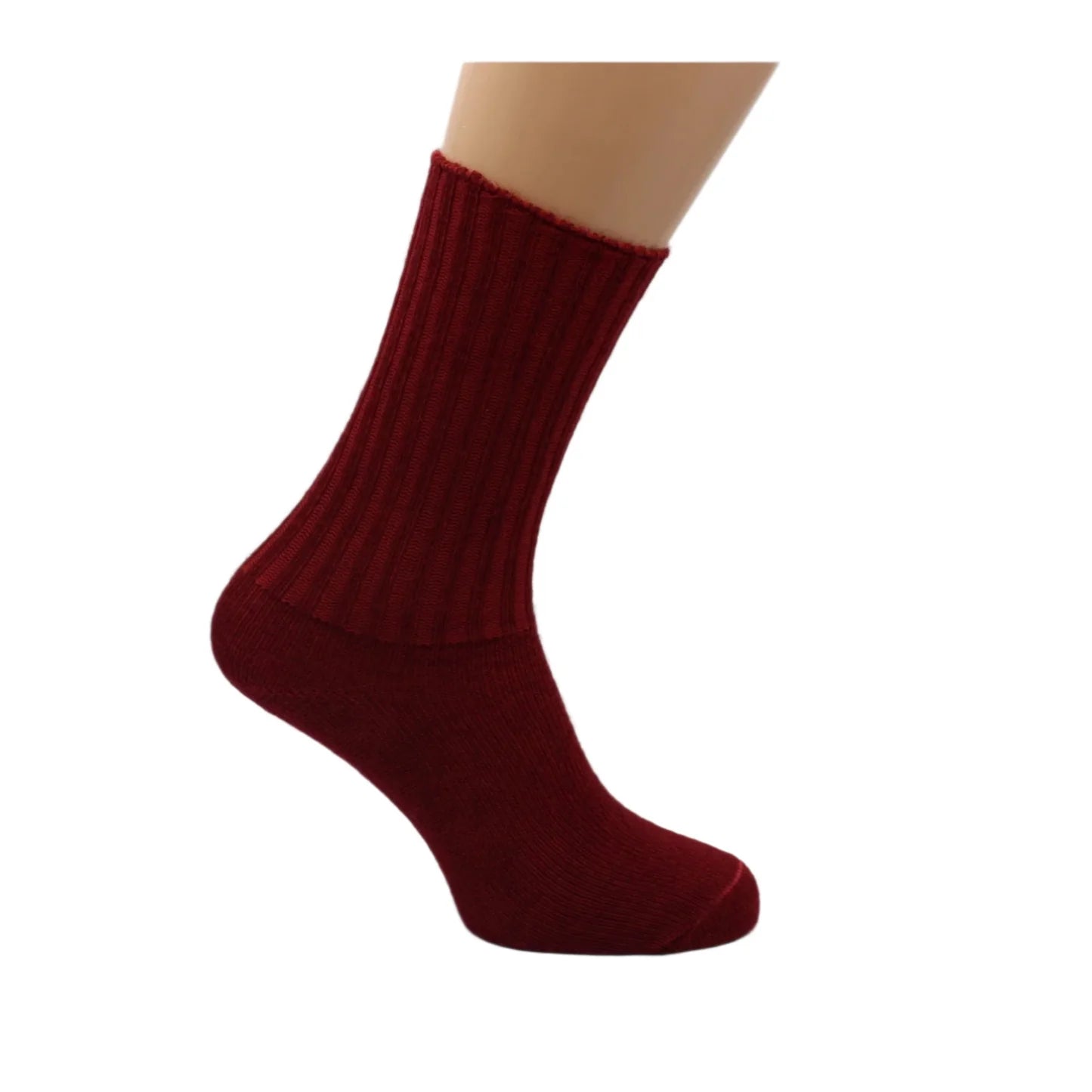 Dunoon Mohair Sock Wine