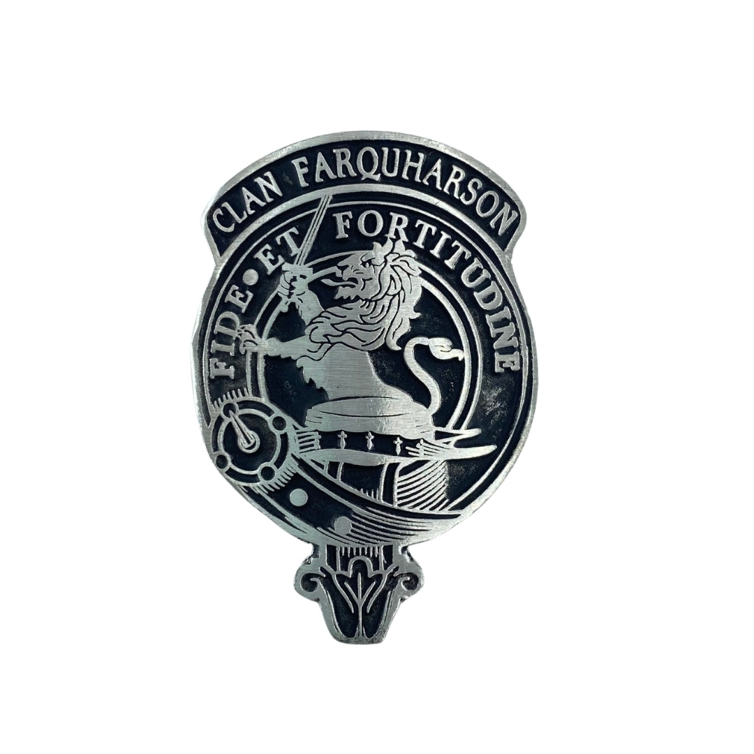Farquharson Clan Crested Key Ring