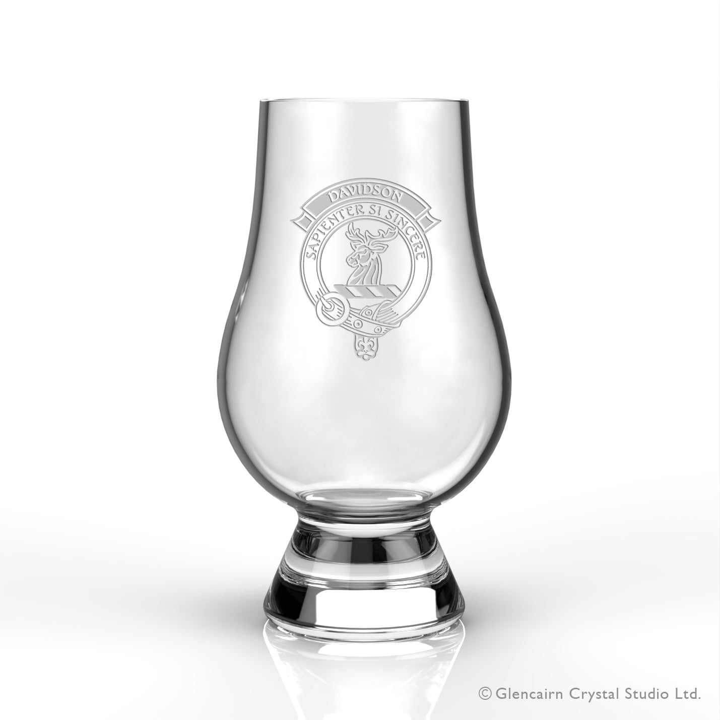 Davidson Clan Glencairn Glass