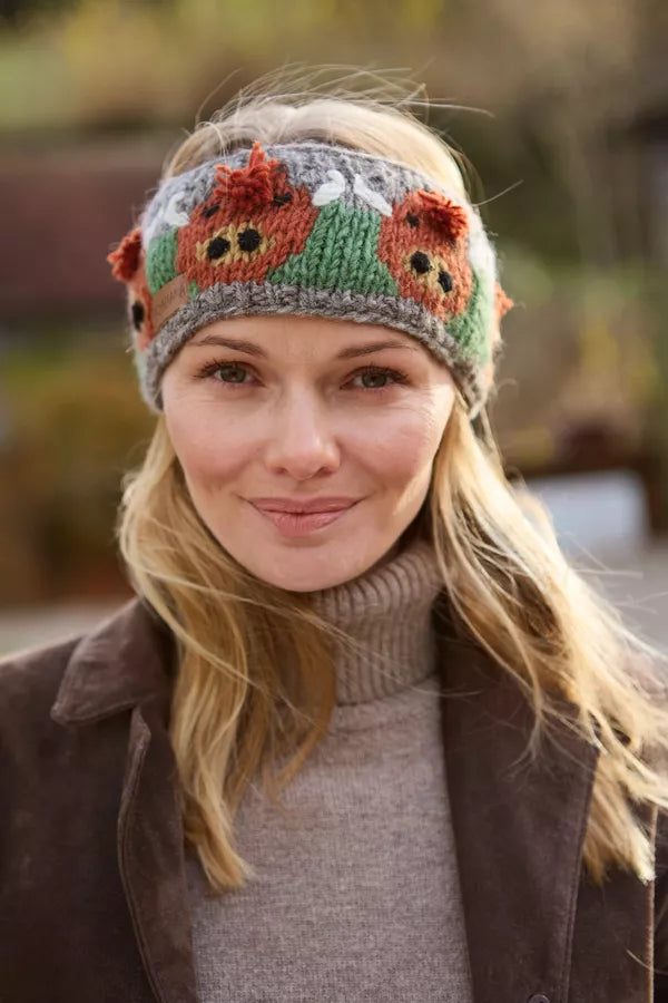 Women's Herd Of Highland Cow Headband
