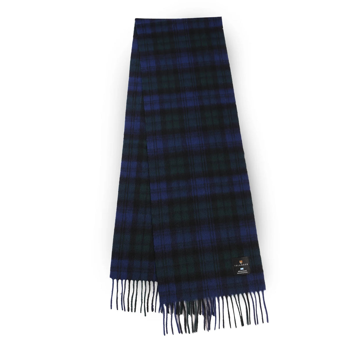 Islander Lambswool Scarf Black Watch