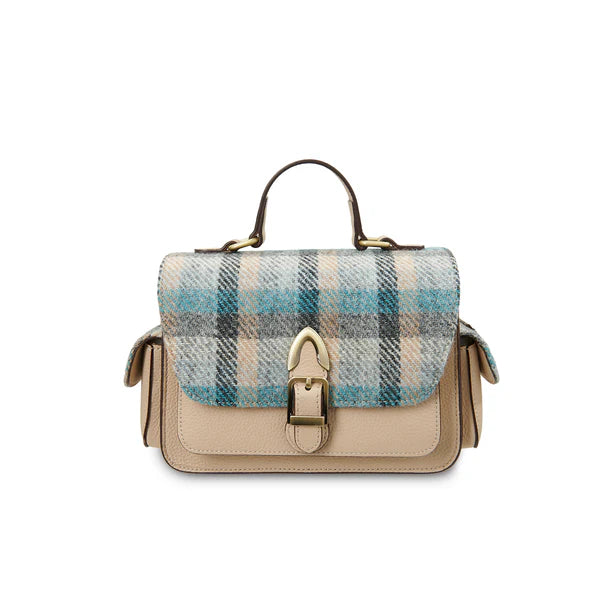 Islander Leather Collection Melrose Crossbody Islander Tartan