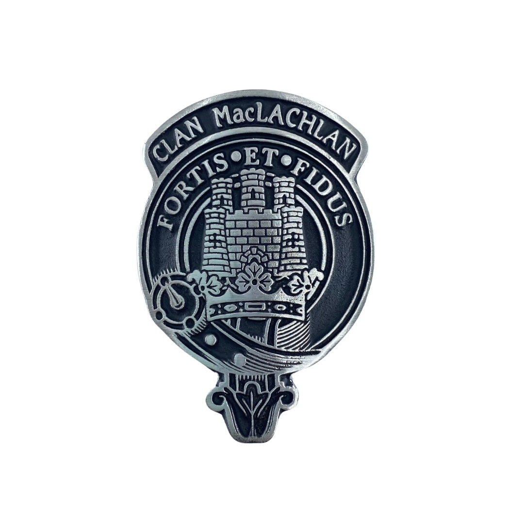 MacLachlan Clan Crested Key Ring