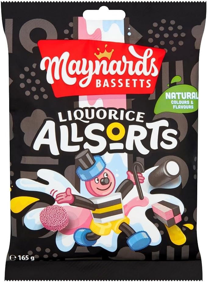 Maynard Bassetts Liquorice Allsorts 165g