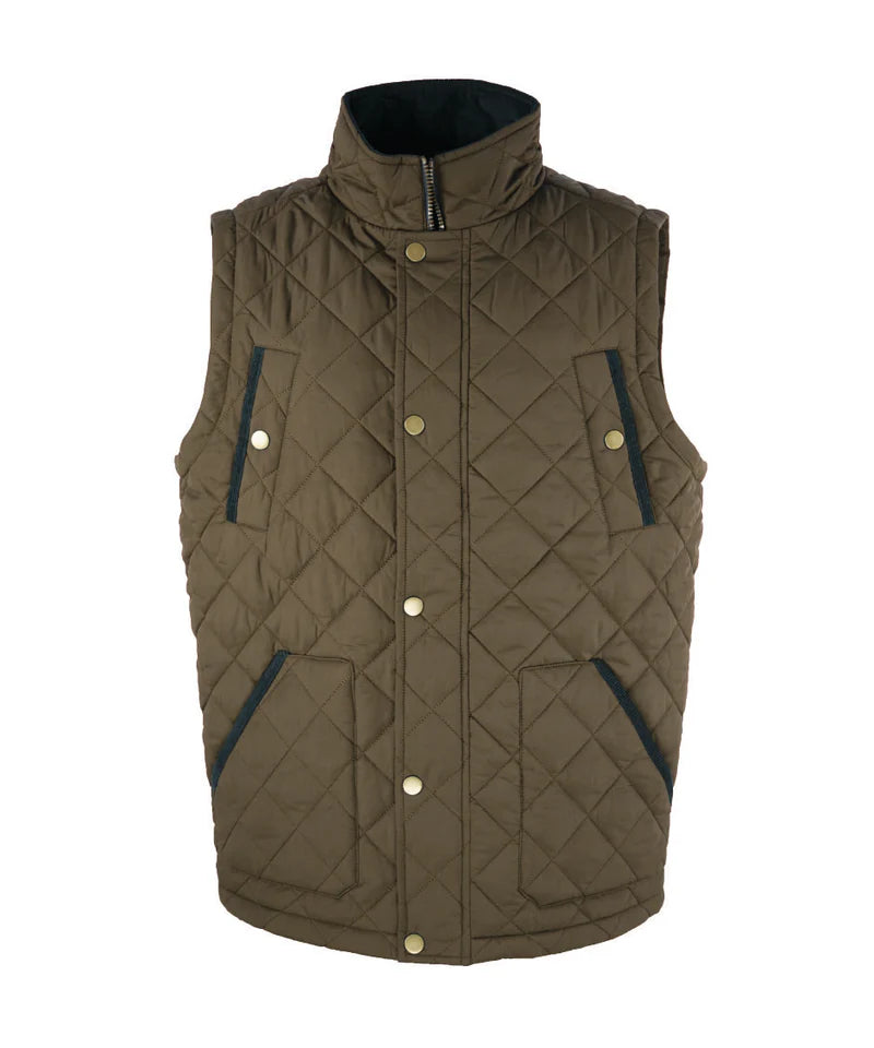 Mens Aron Gilet | Olive