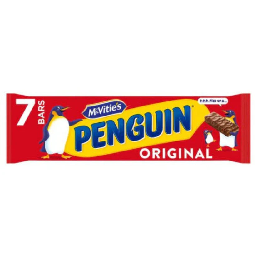 McVitie's Original Milk Chocolate Penguin Bars 7 Pk