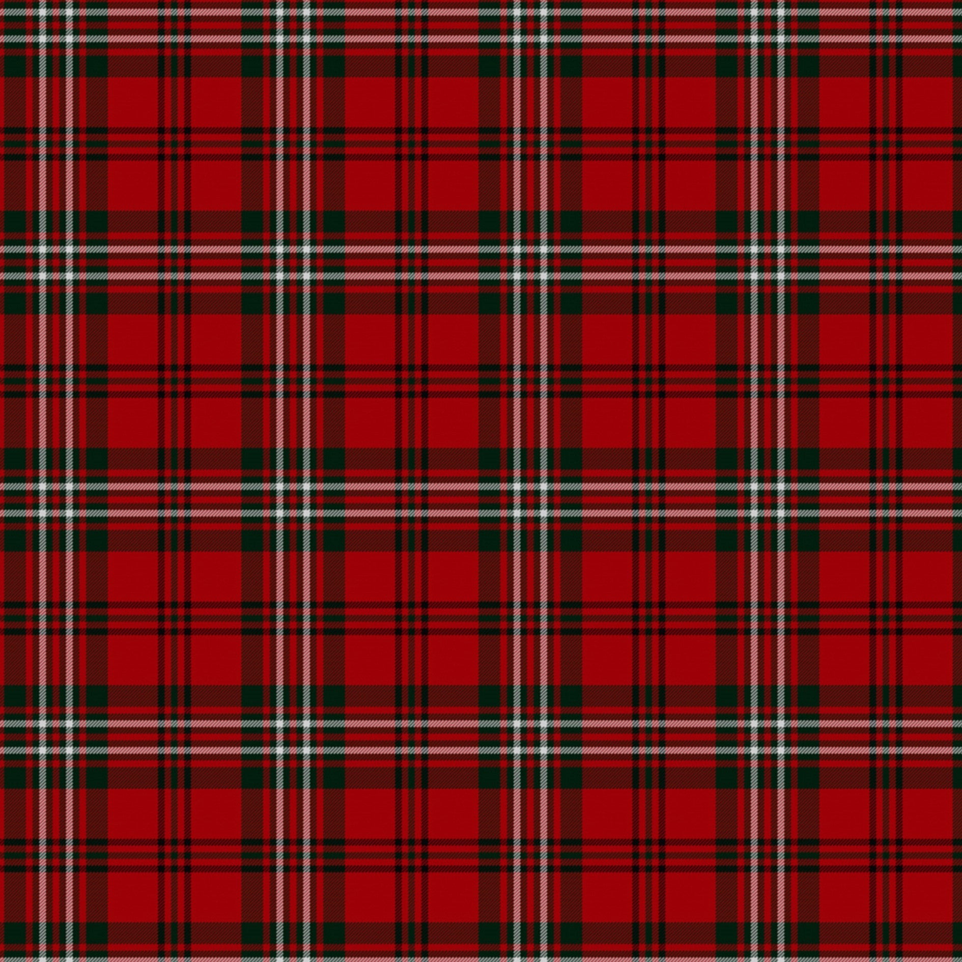 Scott Red Modern Tartan
