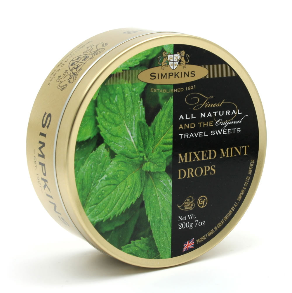 Simpkins Mixed Mint Drops Travel Sweets