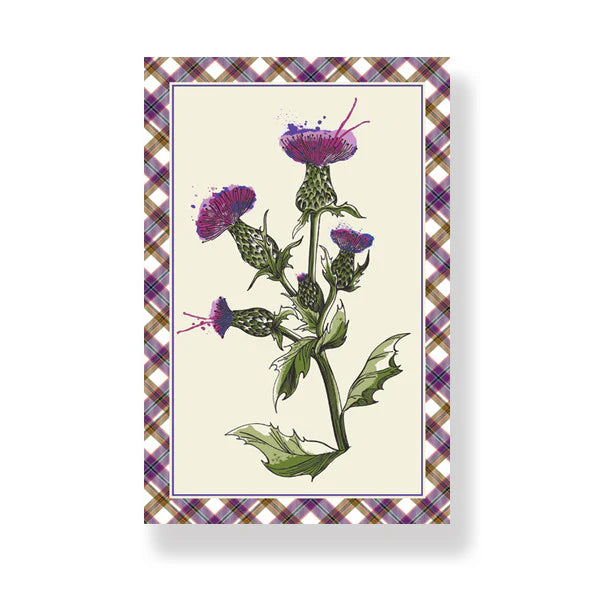 Wild Thistle Tea Towel