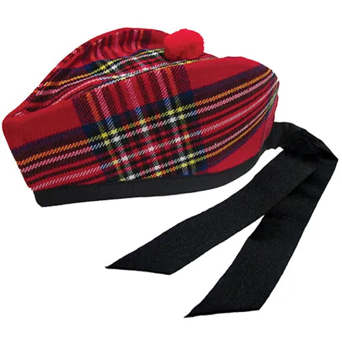 Royal Stewart Tartan Glengarry Hat