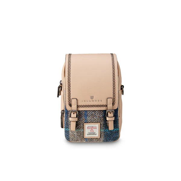 The_Baby_Jura_Crossbody Blue Beige Tartan