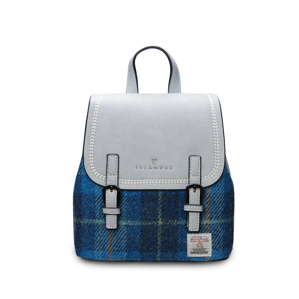 Blue Tartan Mini Jura Backpack