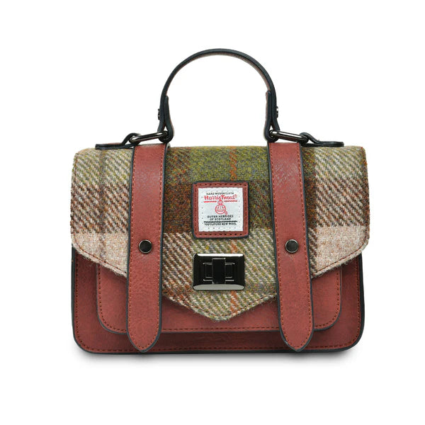 The Mini Satchel chestnut_tartan