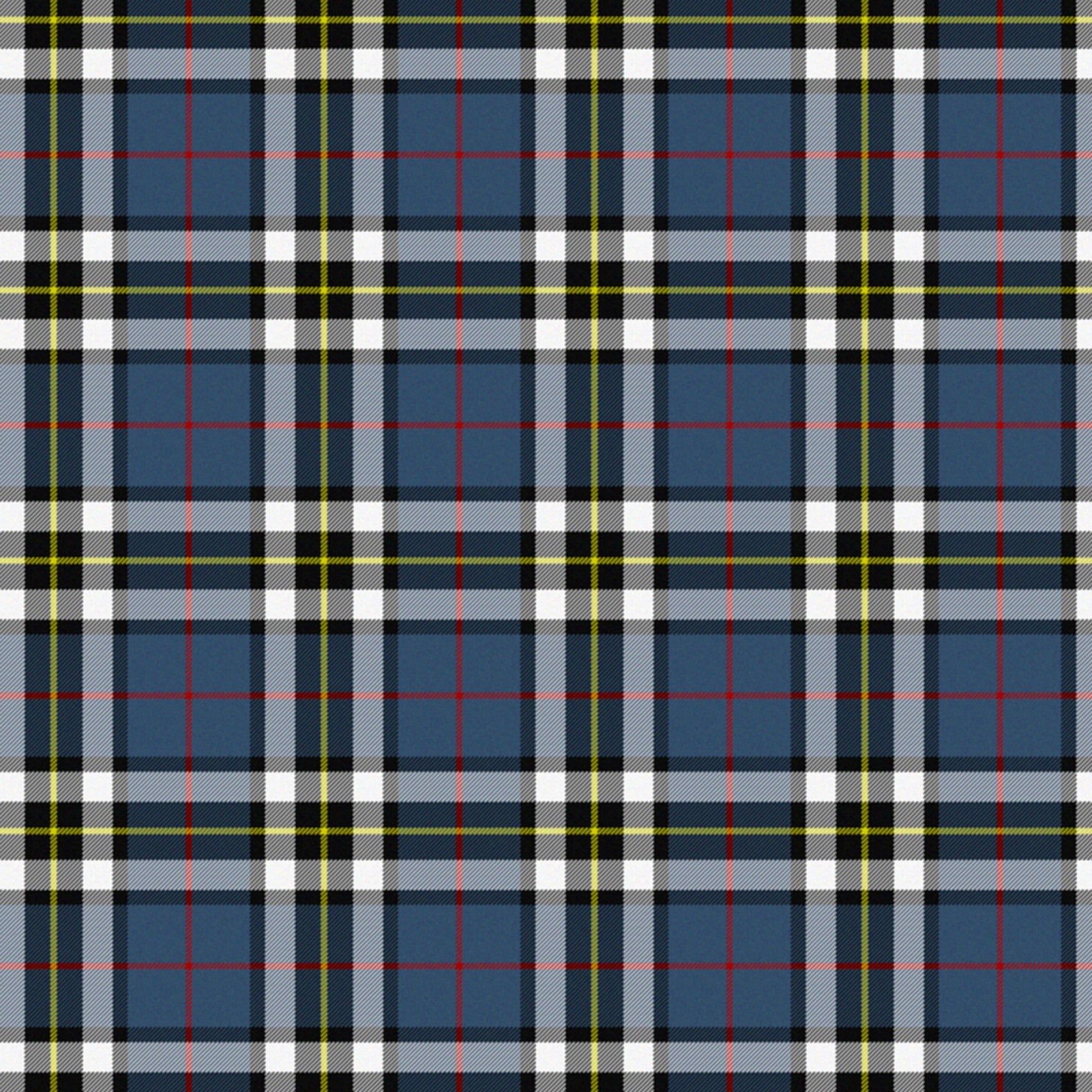 Thomson Blue Modern Tartan