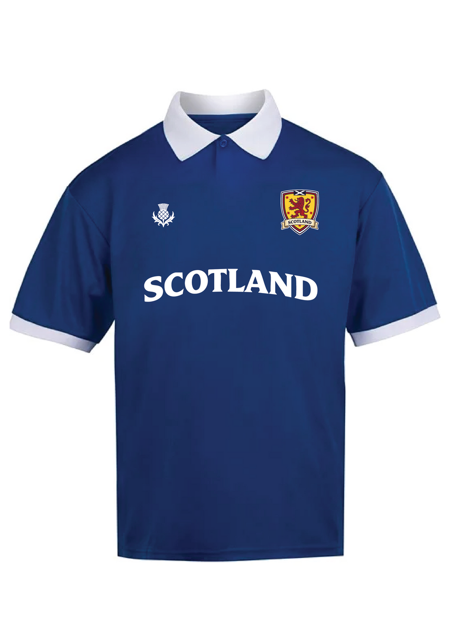 Vintage Scotland Football Shirt | Dark Royal