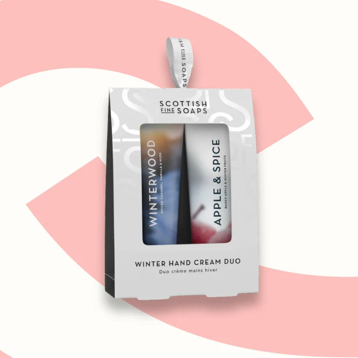 Scottish Fine Soaps Winter Collection 35ml Hand Cream duo