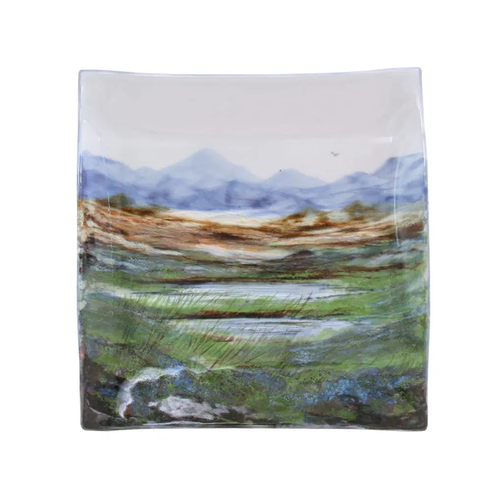 Highland Stoneware Large Square Dish
