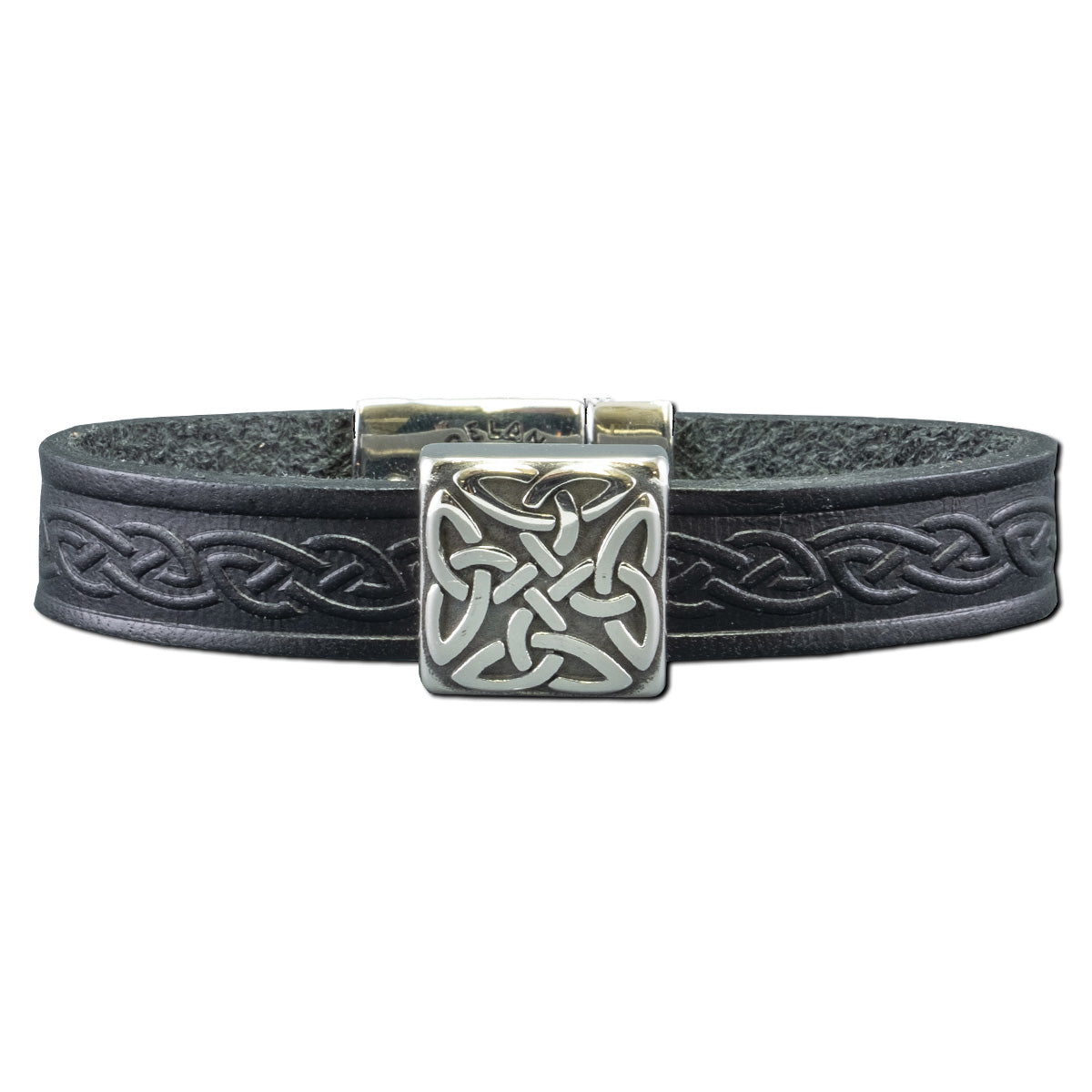 black-stainless-celtic-knot-BRADEN-magnetic-cuff