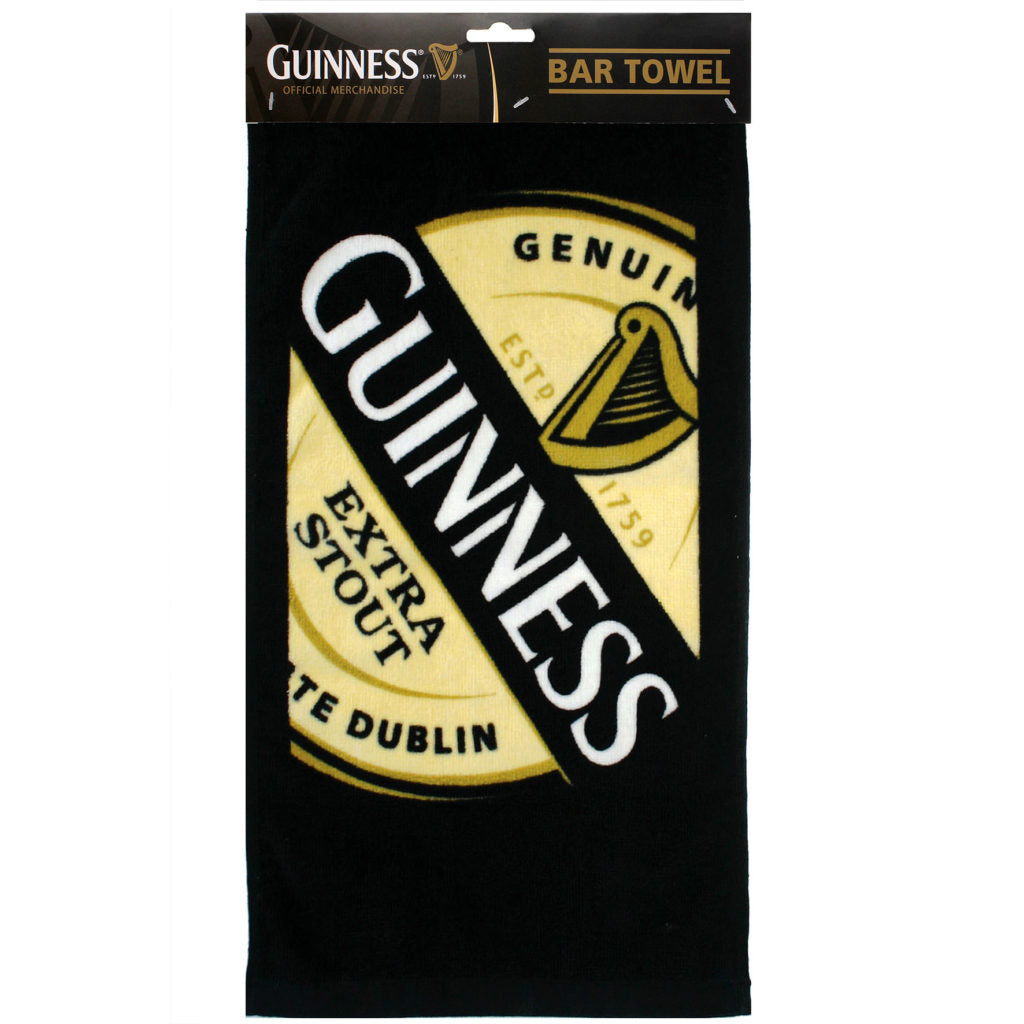 Guinness Label Bar Towel