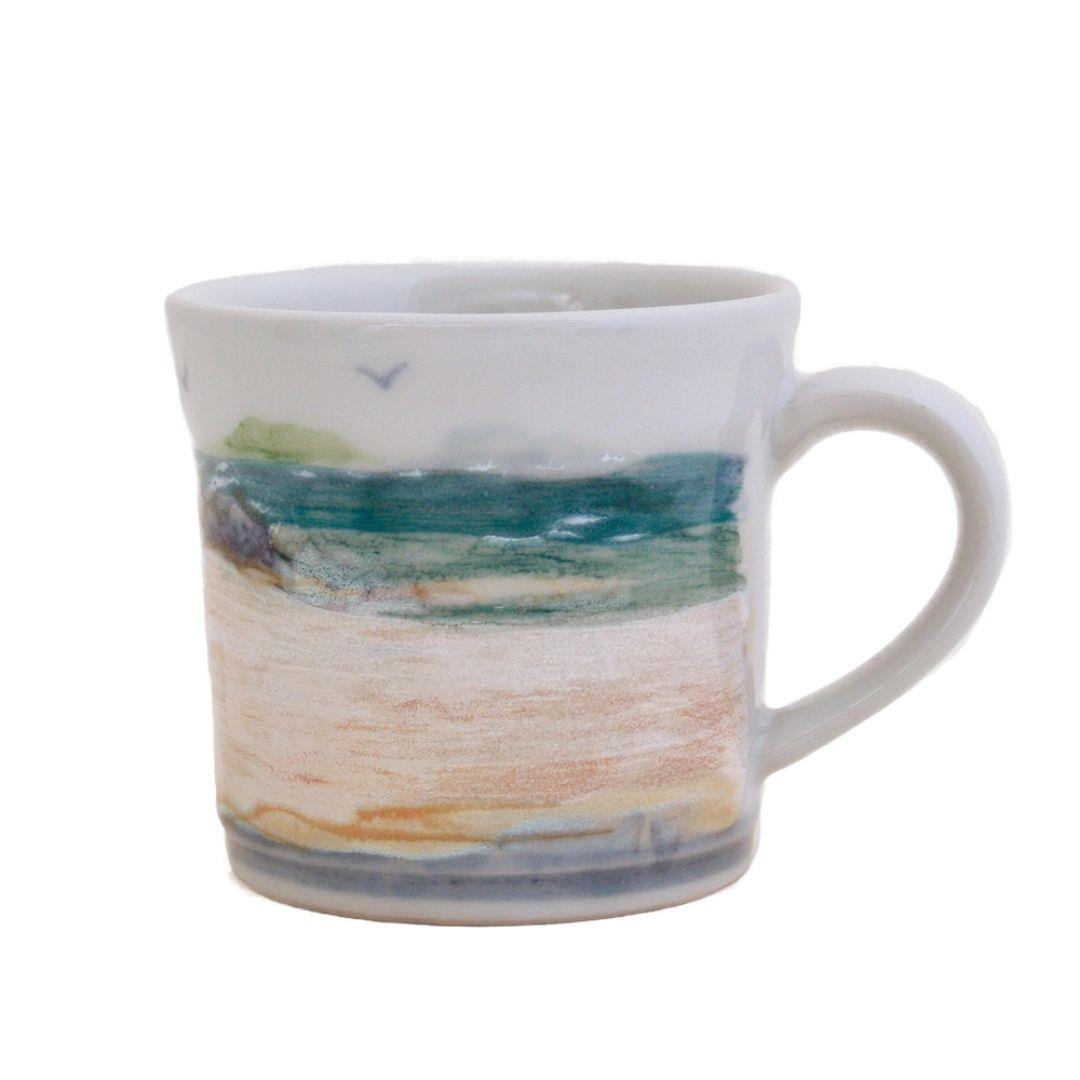 HIghland Stoneware 1/2 Pint Seascape Mug