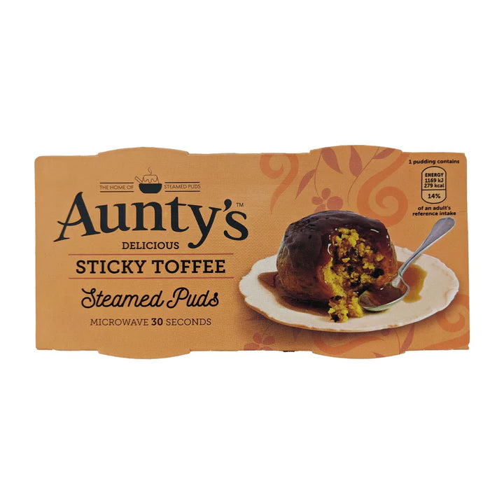 Aunty's Sticky Toffee Steamed Puds