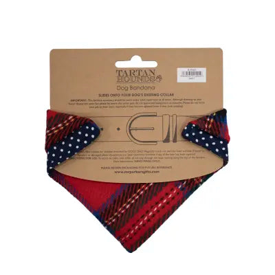 Dog Tartan Bandana