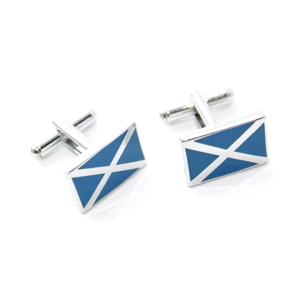 Square Saltire Cufflinks