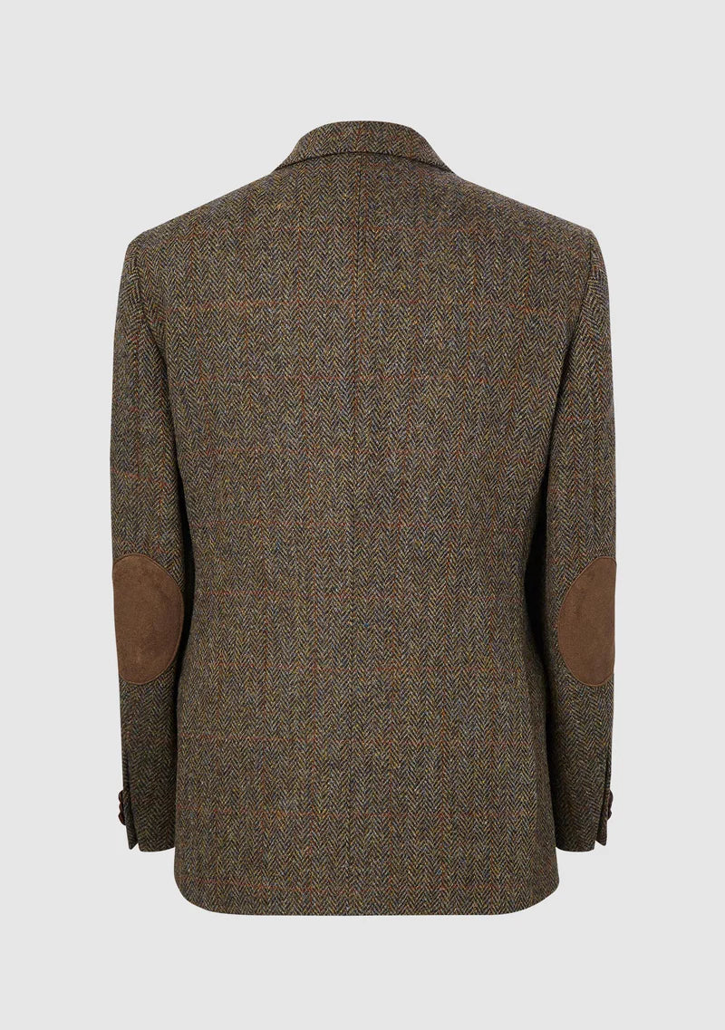 BuckTrout Harris Tweed Patrick Jacket Brown