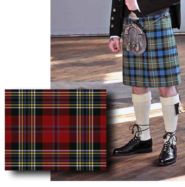 MacLean of Duart Modern Regulation 8 Yard Kilt