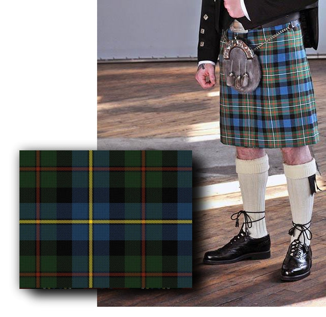 MacLeod of Harris Ancient Regulation 8 Yard Kilt