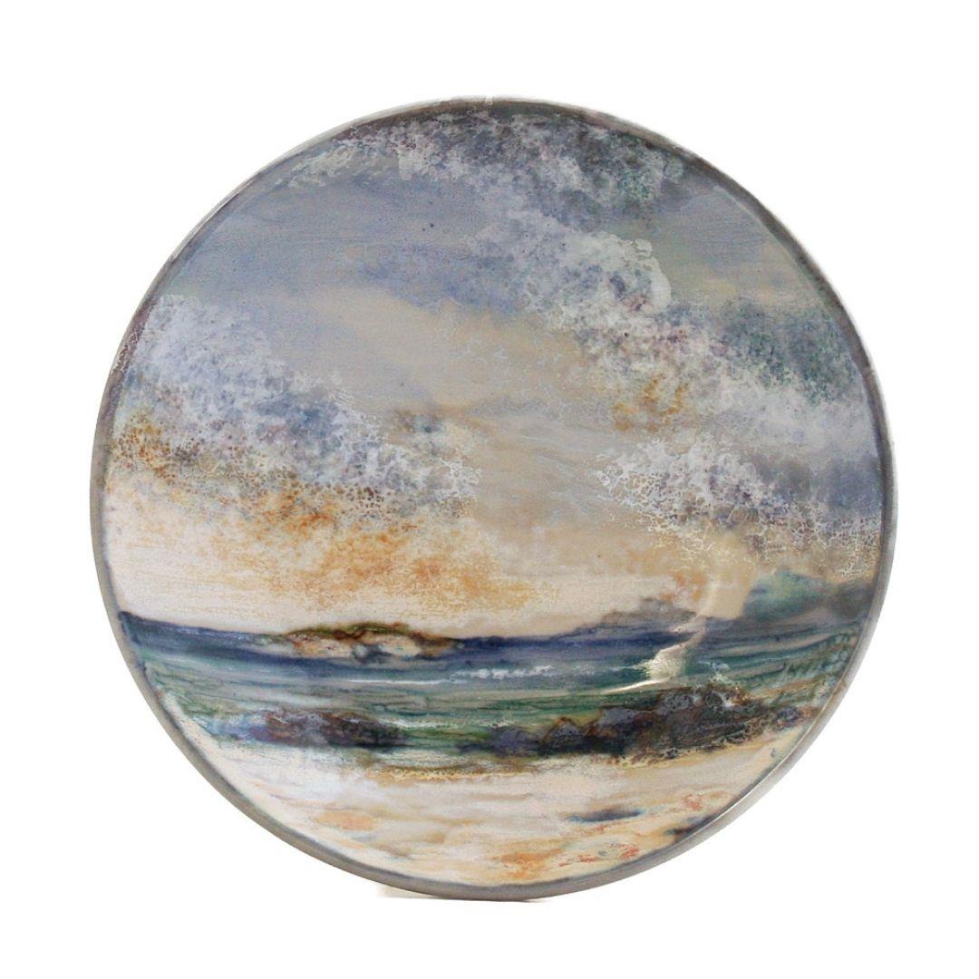 Highland Stoneware Medium Geo Dish