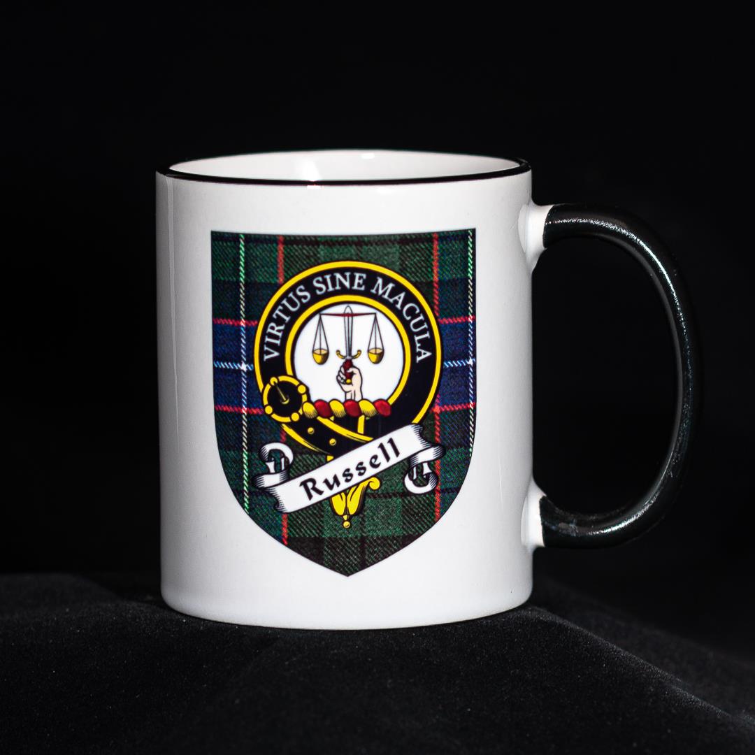 Russell Clan Crested Mug