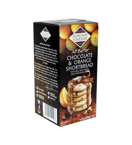 Duncan's All Butter Chocolate & Orange Shortbread