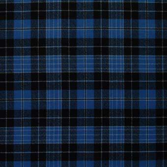Clergy Blue Ancient Tartan 8oz Cloth | Scottish Shop