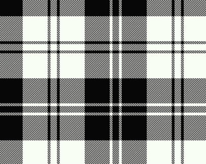Erskine Black&White Modern Ladies Semi-Kilt | Scottish Shop
