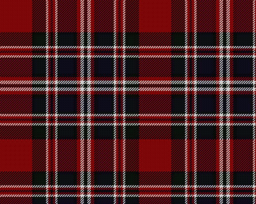 MacFarlane Red Modern Ladies Tartan Sash | Scottish Shop
