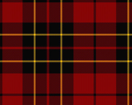 Brodie Red Modern Tartan 11oz Cloth | Scottish Shop